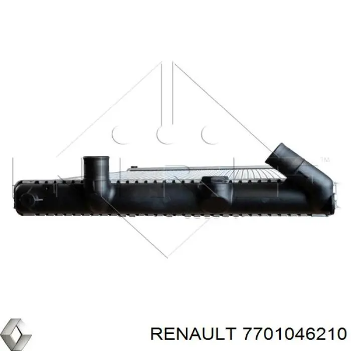 7701046210 Renault (RVI) radiador refrigeración del motor