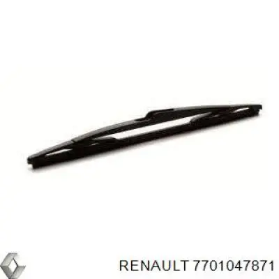 7701047871 Renault (RVI) limpiaparabrisas de luna trasera