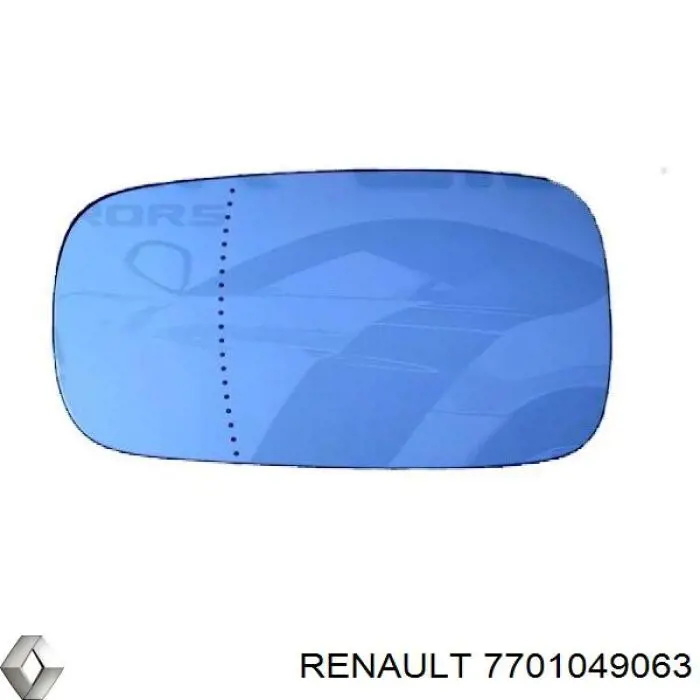  Elemento para Espejo Retrovisor para Renault Laguna 2 