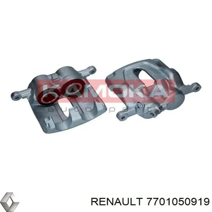 7701050919 Renault (RVI) pinza de freno delantera izquierda