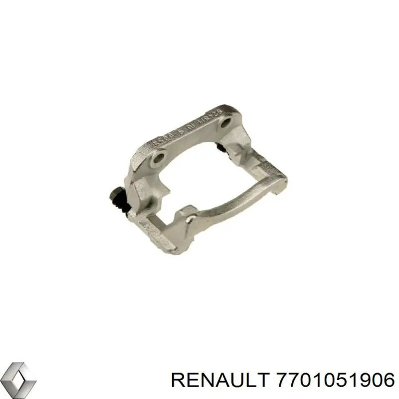 7701051906 Renault (RVI) soporte, pinza de freno delantera