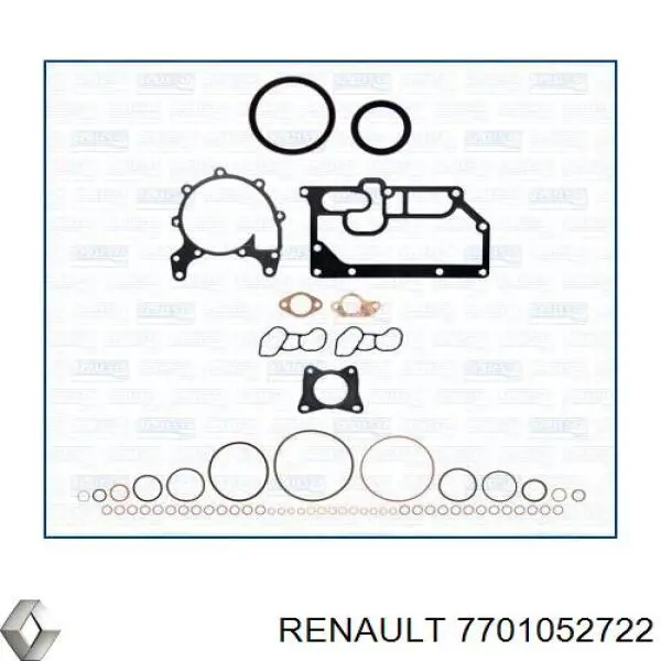 5607819 Opel junta de culata derecha