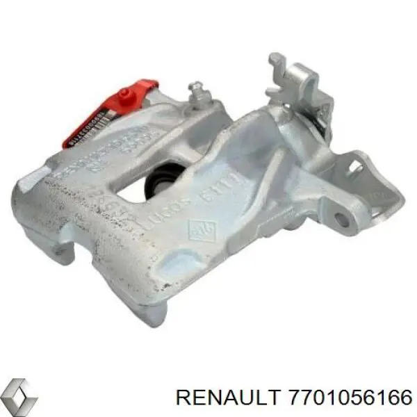 7701056166 Renault (RVI) pinza de freno trasera izquierda