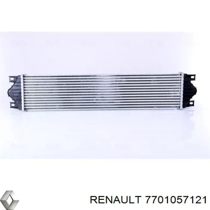 7701057121 Renault (RVI) radiador de aire de admisión