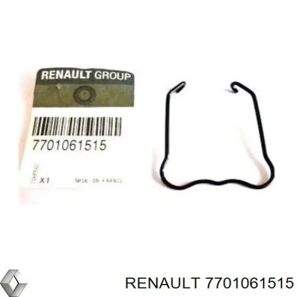 7701061515 Renault (RVI) estribo de tubo flexible de aire de sobrealimentación