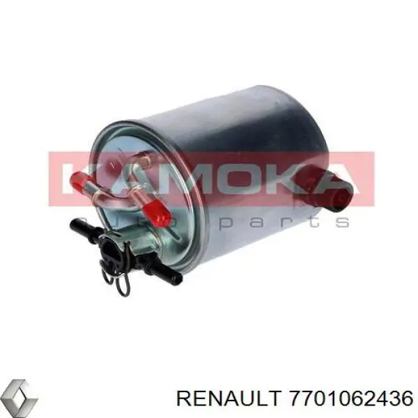 7701062436 Renault (RVI) filtro combustible