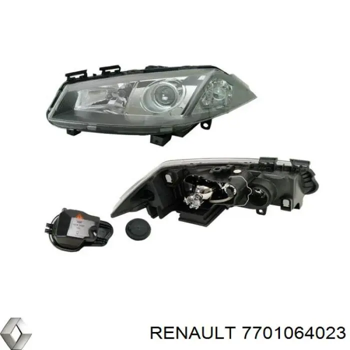 7701064023 Renault (RVI) faro izquierdo