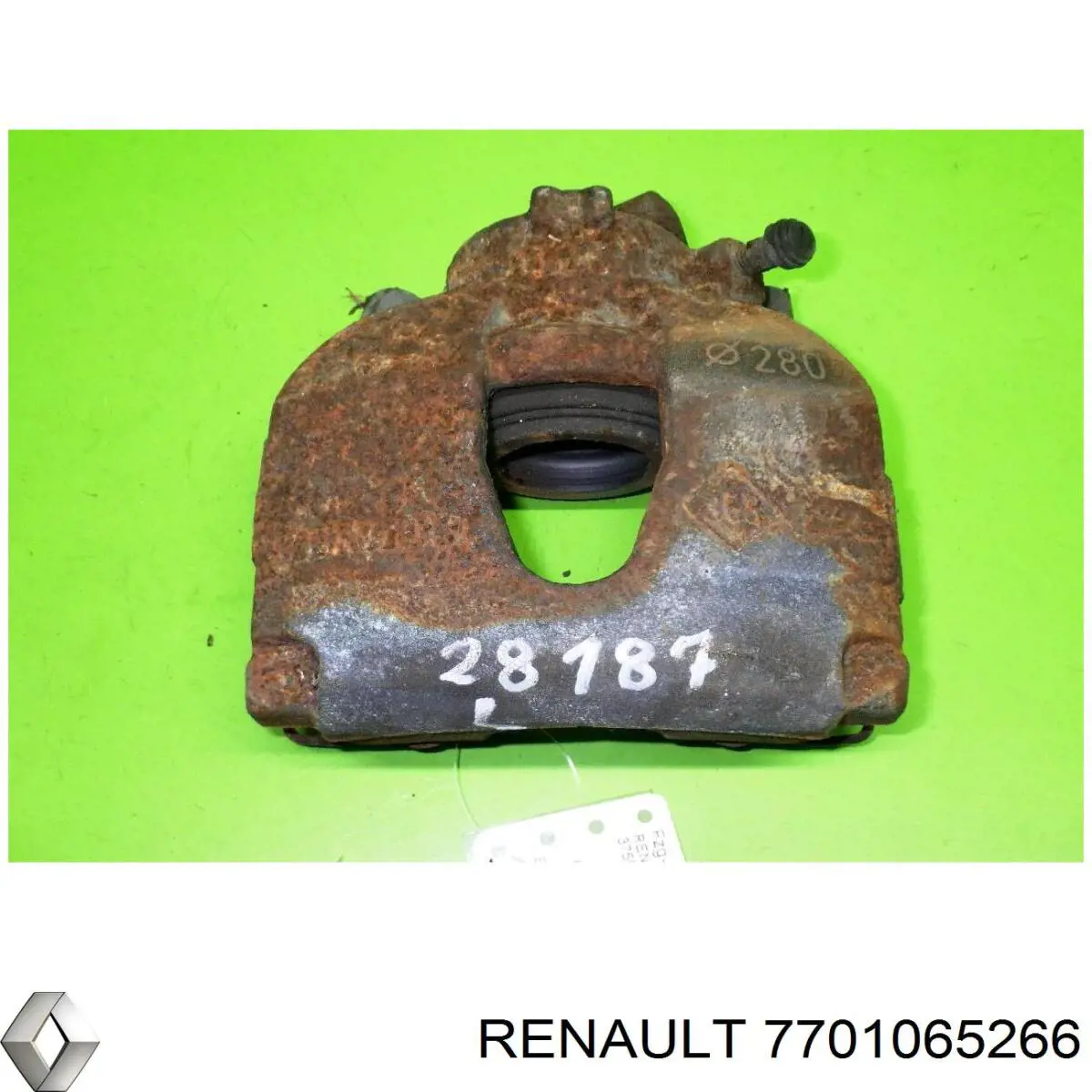 7701065266 Renault (RVI) pinza de freno delantera izquierda