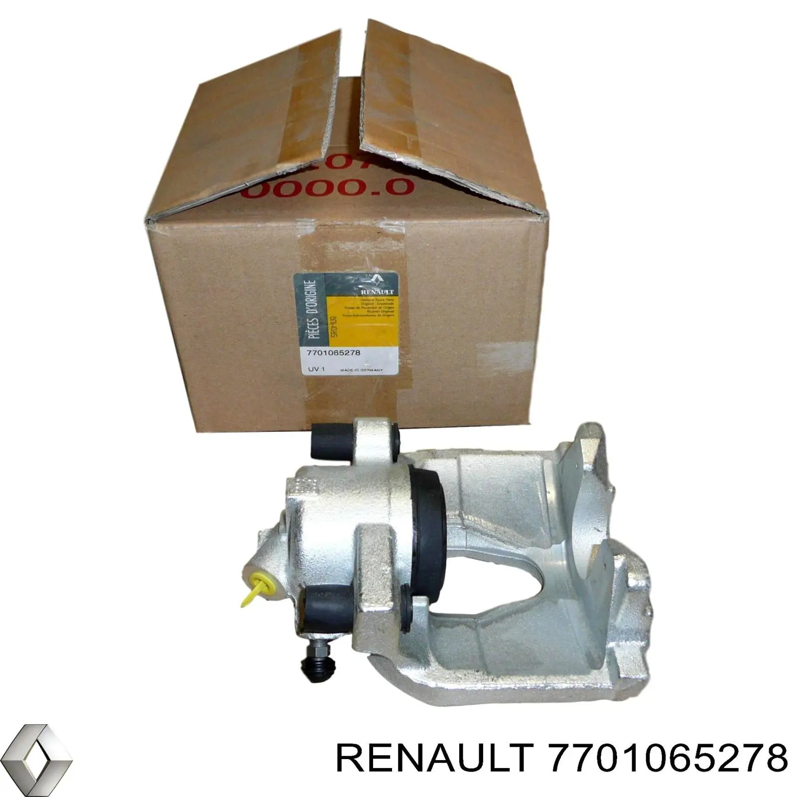 7701065278 Renault (RVI) pinza de freno delantera izquierda