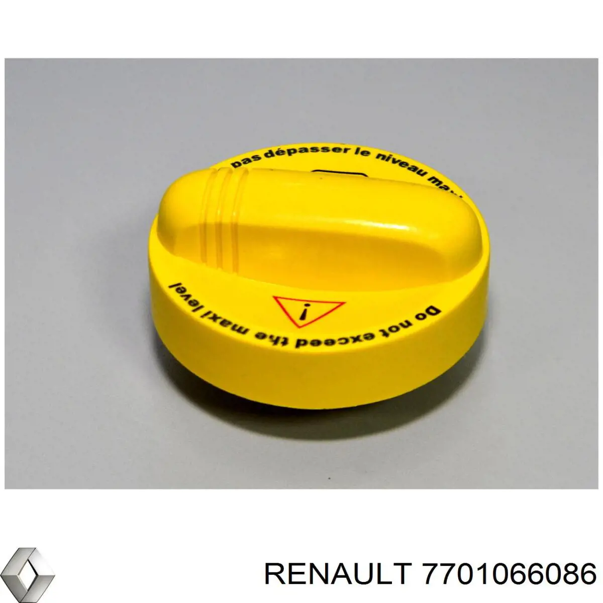 7701066086 Renault (RVI) tapa de tubo de llenado de aceite