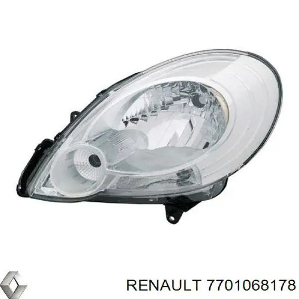  Faro derecho para Renault Kangoo KW01