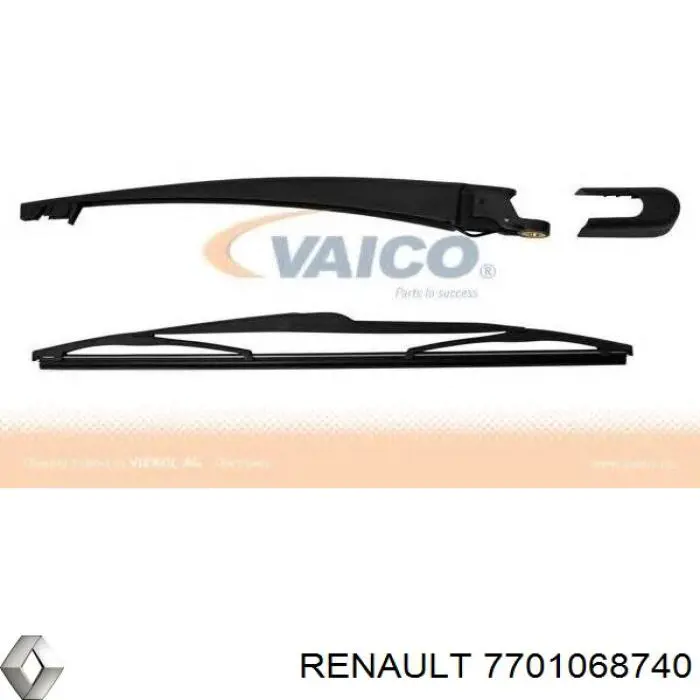  Tapa, brazo del limpiaparabrisas trasero para Renault Kangoo 2 