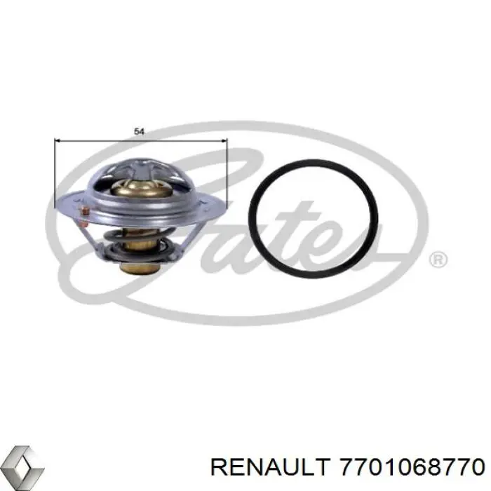 7701068770 Renault (RVI) termostato, refrigerante