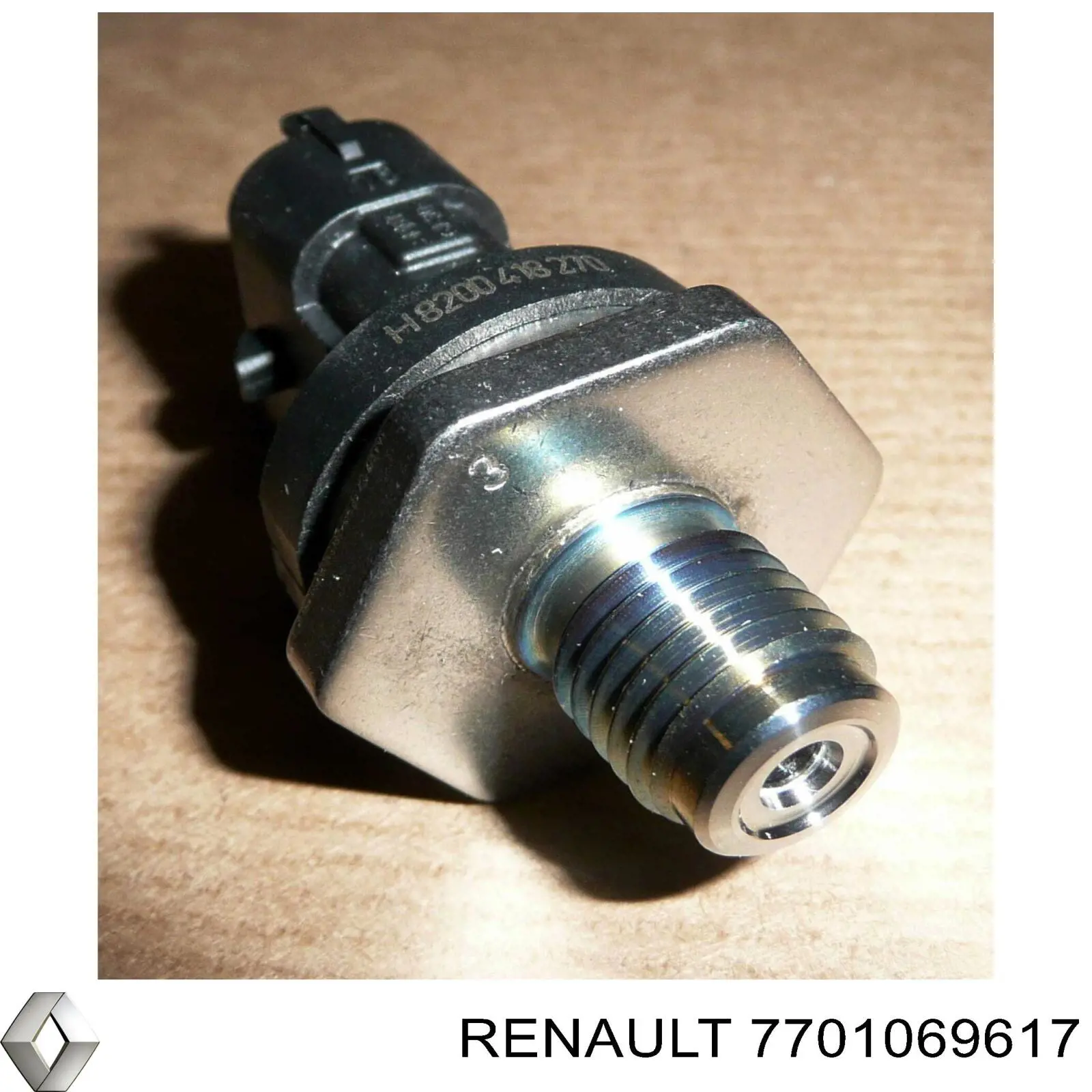 7701069617 Renault (RVI) sensor de presión de combustible