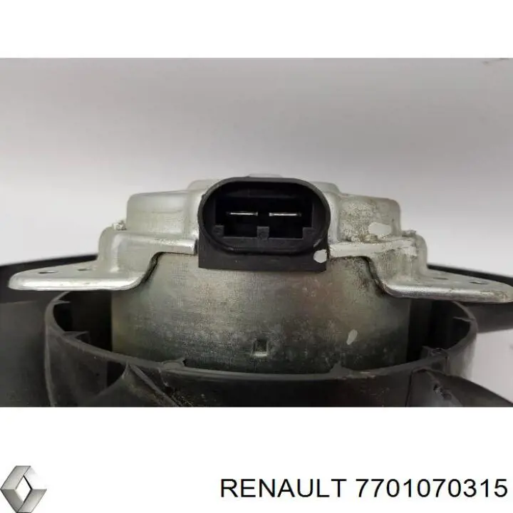 7701070315 Renault (RVI) ventilador (rodete +motor refrigeración del motor con electromotor completo)