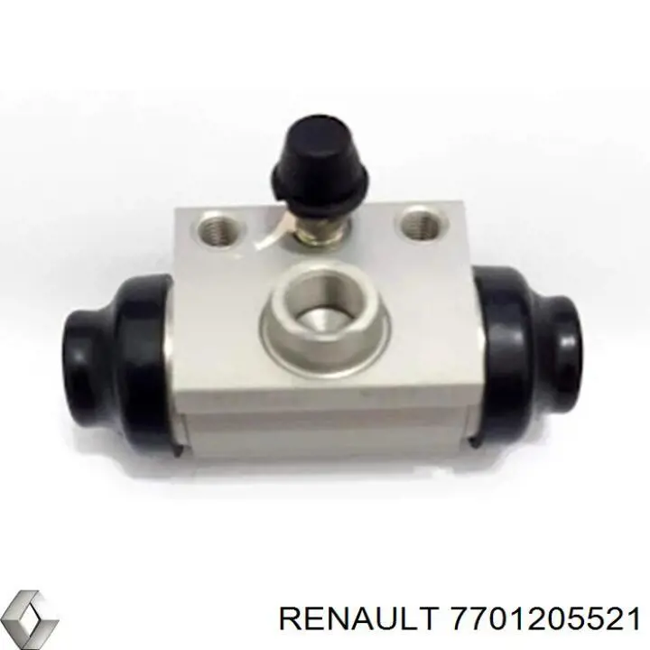 7701205521 Renault (RVI) kit de montaje, zapatas de freno traseras