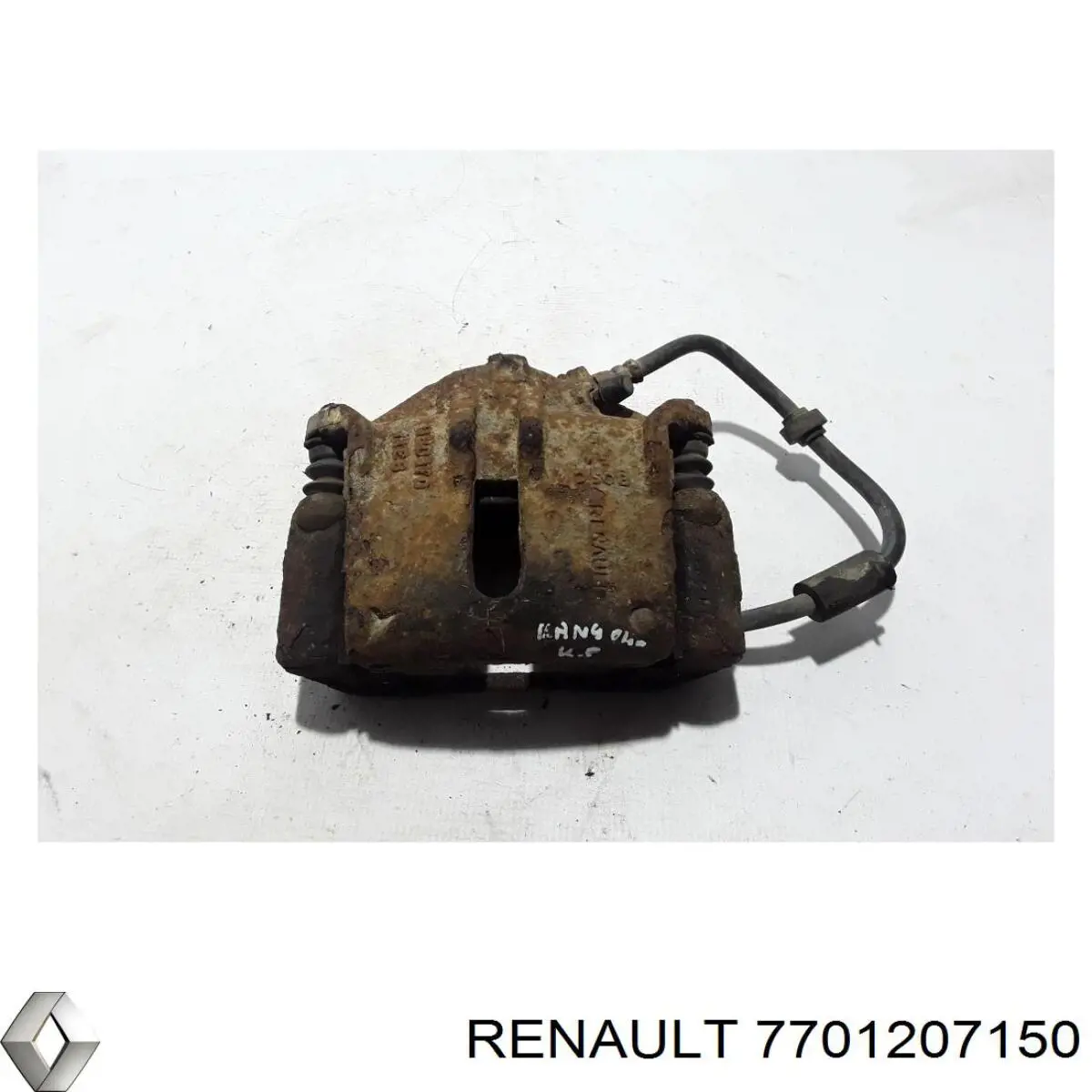 7701207150 Renault (RVI) pinza de freno delantera izquierda