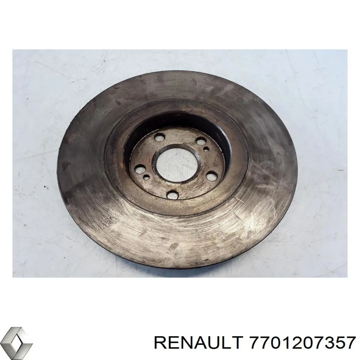 7701207357 Renault (RVI) freno de disco delantero