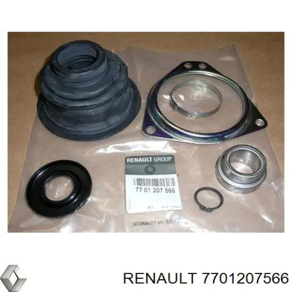 7701207566 Renault (RVI) fuelle, árbol de transmisión delantero interior izquierdo