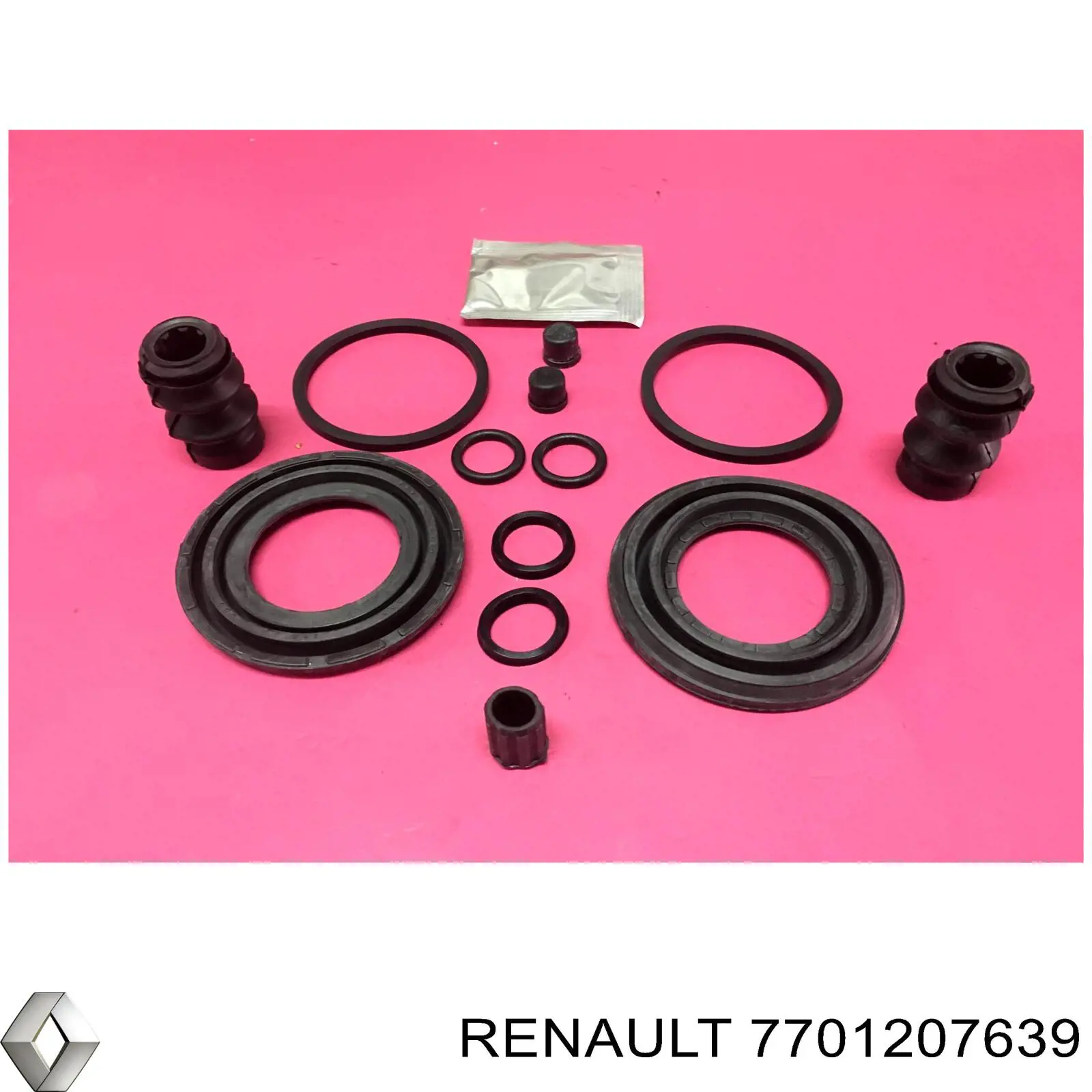 7701207639 Renault (RVI) juego de reparación, pinza de freno trasero