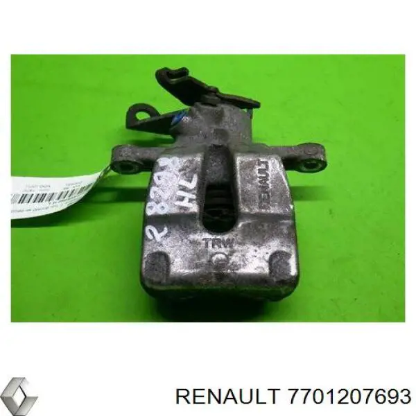 7701207693 Renault (RVI) pinza de freno trasera izquierda