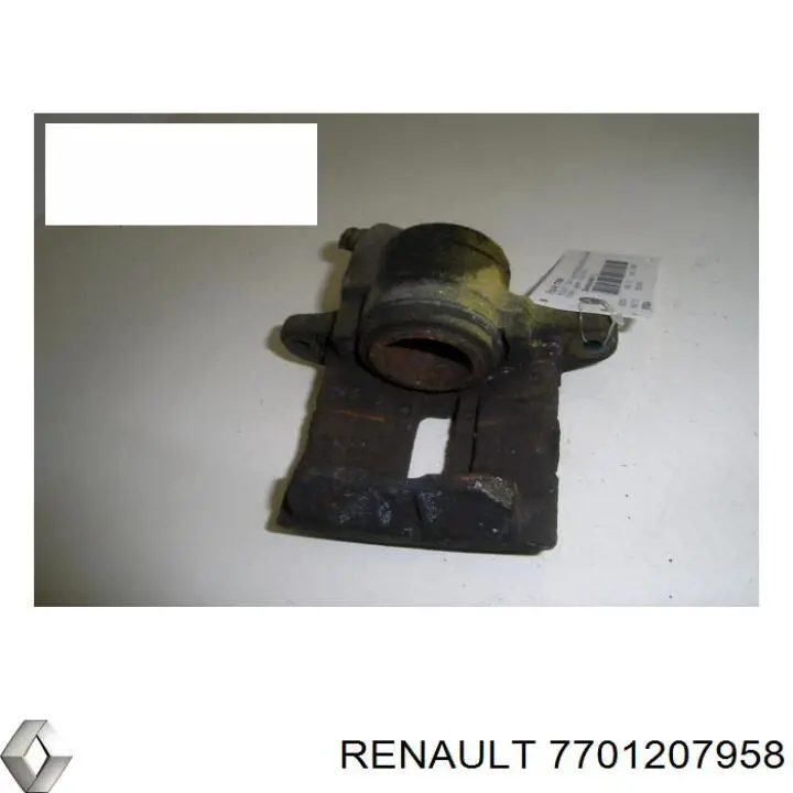 7701207958 Renault (RVI) pinza de freno delantera izquierda