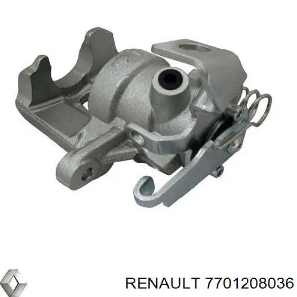 7701208036 Renault (RVI) pinza de freno trasera izquierda