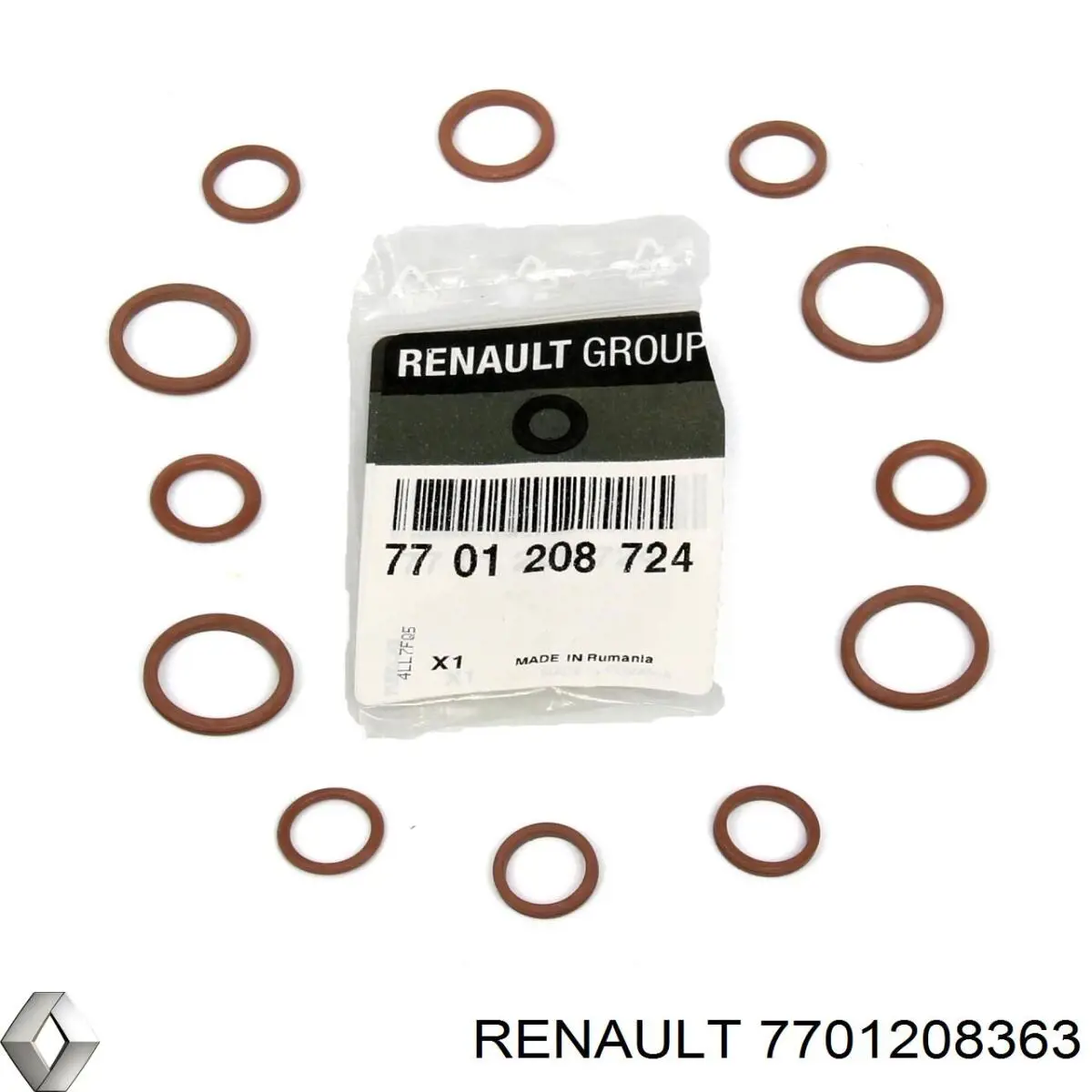  Kit de reparación de compresor, aire acondicionado para Renault SANDERO 