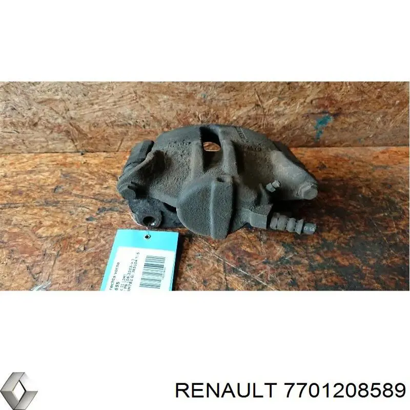 7701208589 Renault (RVI) pinza de freno delantera derecha