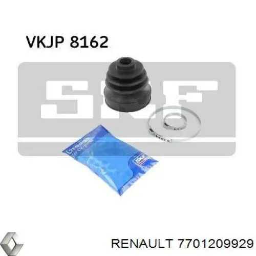 7701209929 Renault (RVI) fuelle, árbol de transmisión delantero interior