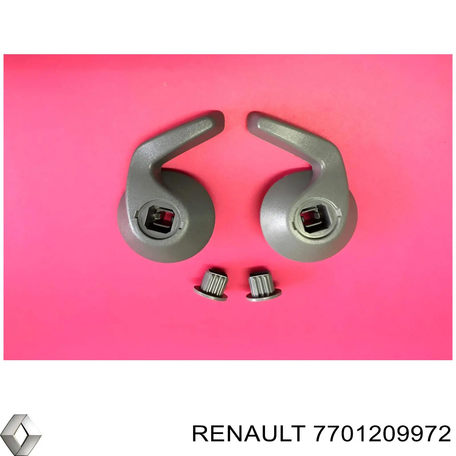 7701209972 Renault (RVI) perilla de ajuste del respaldo del asiento