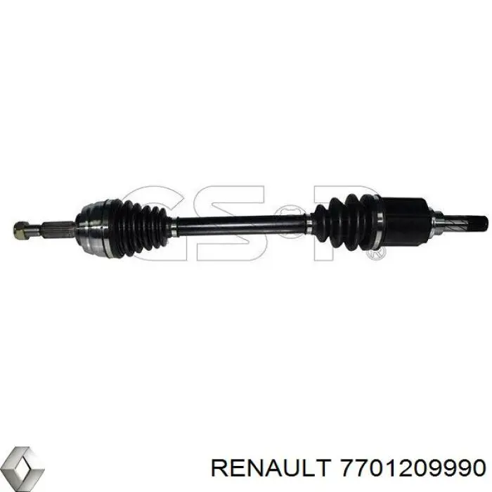 7701209990 Renault (RVI) fuelle, árbol de transmisión delantero exterior