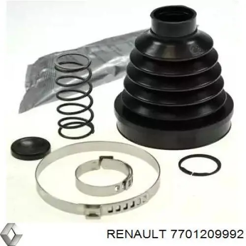 7701209992 Renault (RVI) fuelle, árbol de transmisión delantero interior