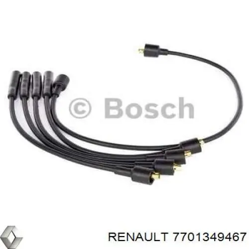 7701349467 Renault (RVI) juego de cables de encendido