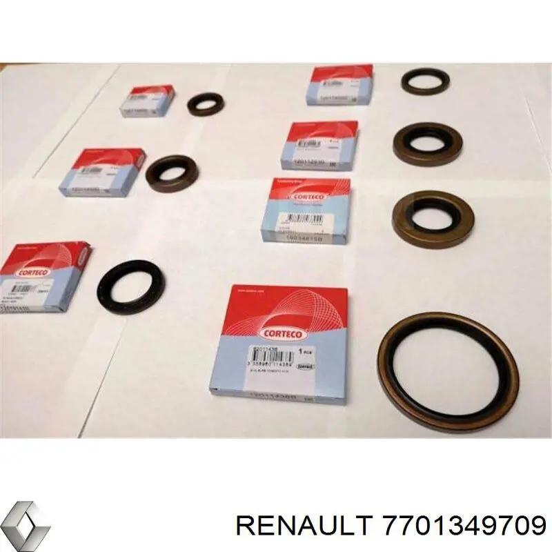 9153892580 Renault (RVI) anillo retén, árbol de levas