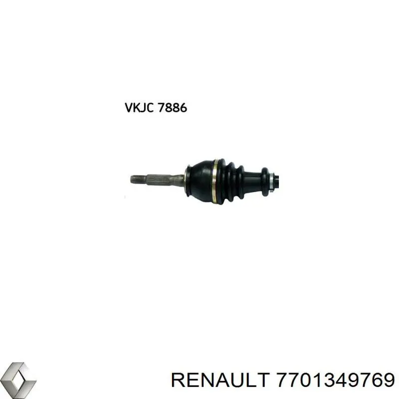  Árbol de transmisión delantero para Renault Trafic T1, T3, T4