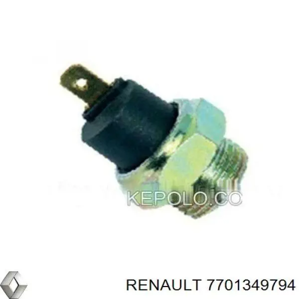 7701349794 Renault (RVI) indicador, presión del aceite