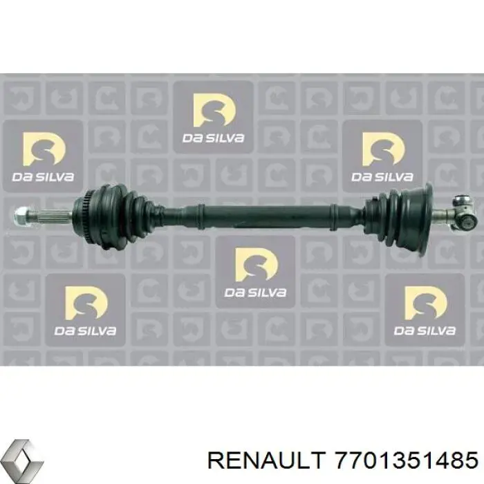 7701351485 Renault (RVI) árbol de transmisión delantero izquierdo