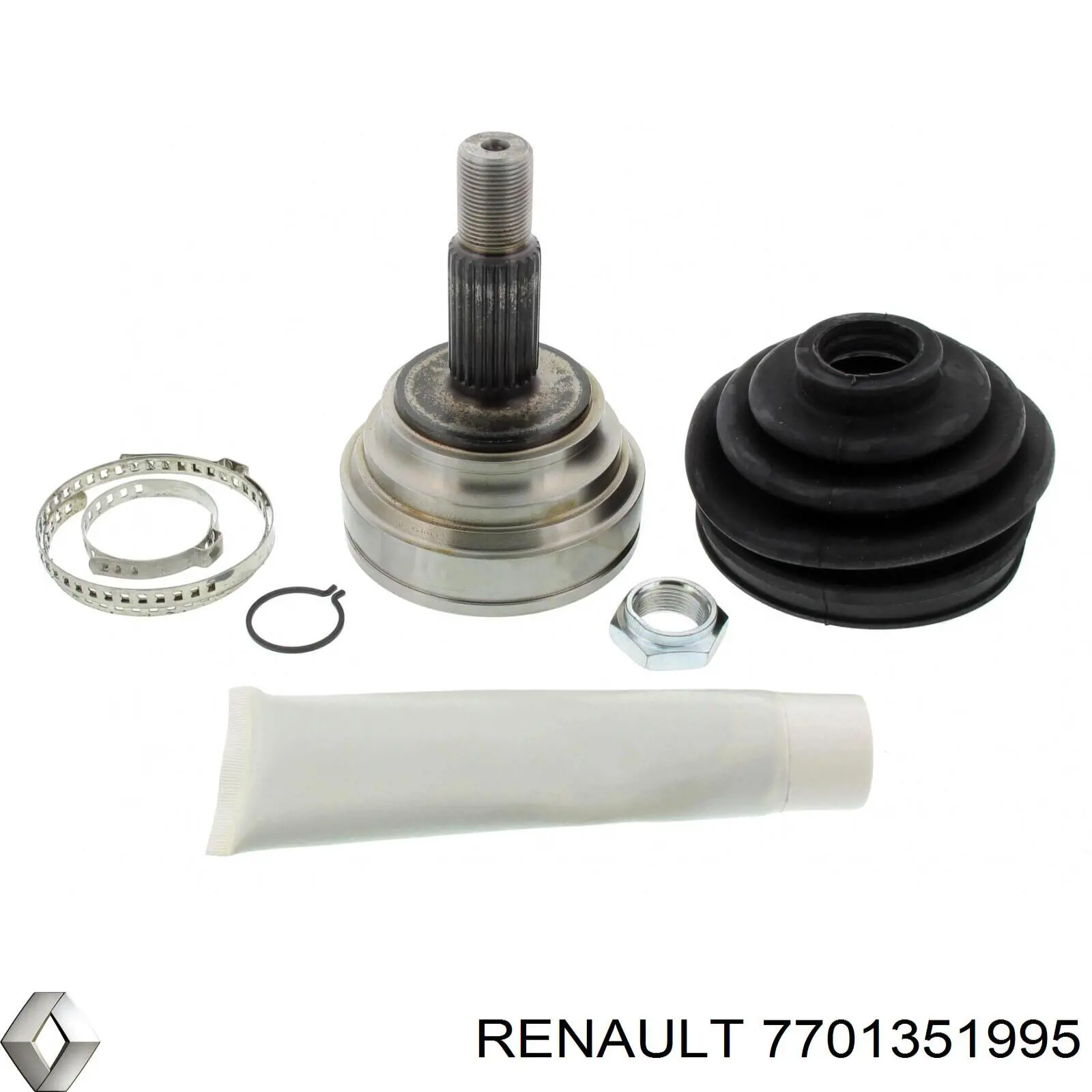 7701351995 Renault (RVI) árbol de transmisión delantero izquierdo