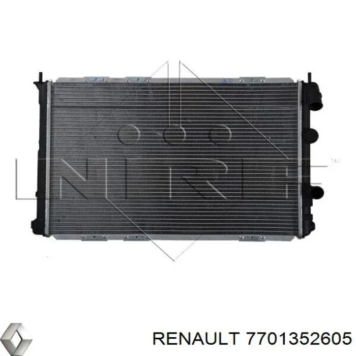 7701352605 Renault (RVI) radiador refrigeración del motor