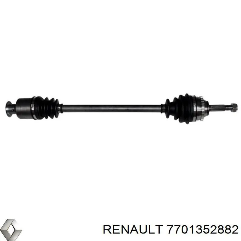 7701352882 Renault (RVI) árbol de transmisión delantero derecho