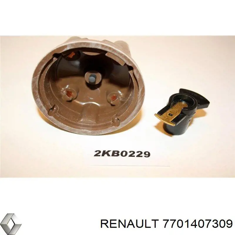  Rotor del distribuidor de encendido para Renault Twingo 1 