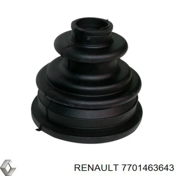 7701463643 Renault (RVI) fuelle, árbol de transmisión delantero exterior