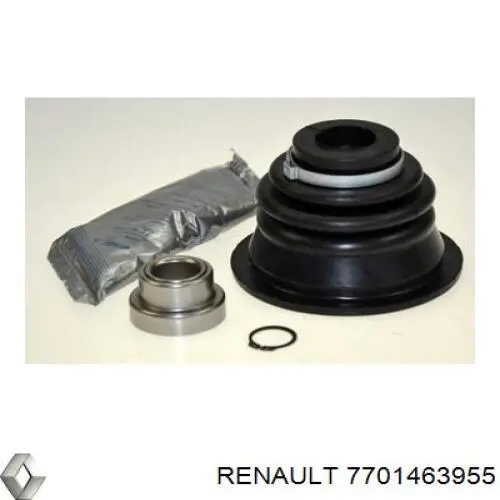 7701463955 Renault (RVI) fuelle, árbol de transmisión delantero interior izquierdo