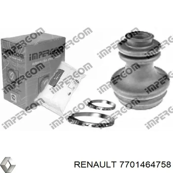 7701464758 Renault (RVI) fuelle, árbol de transmisión delantero interior