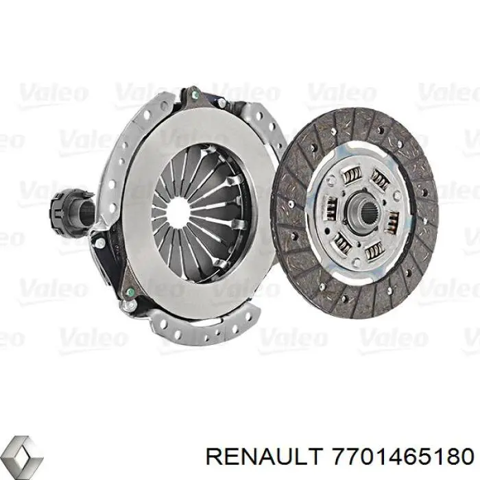 7701465180 Renault (RVI) kit de embrague (3 partes)