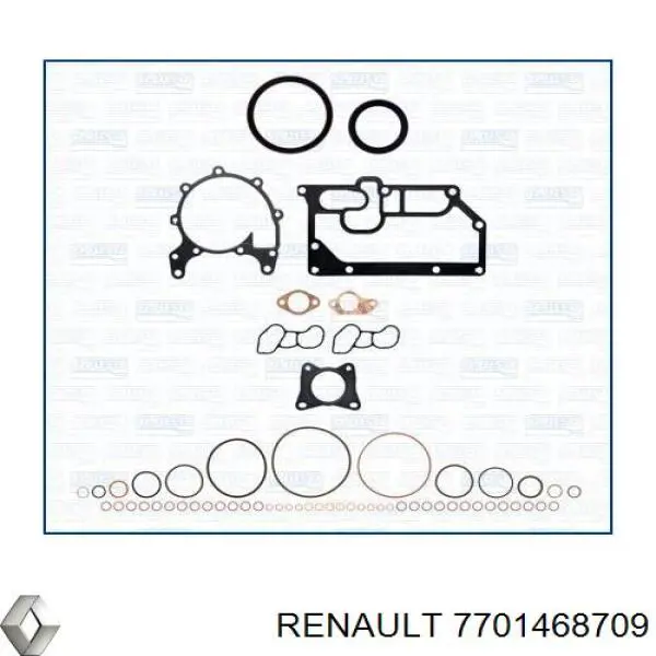 7701468709 Renault (RVI) juego de juntas de motor, completo, superior