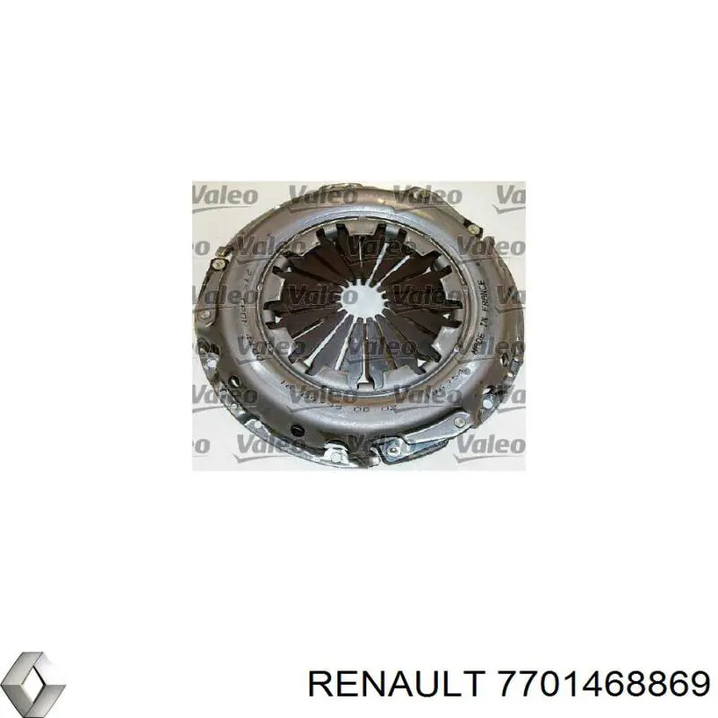 7701468869 Renault (RVI) kit de embrague (3 partes)