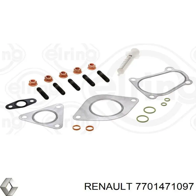 7701471097 Renault (RVI) turbocompresor