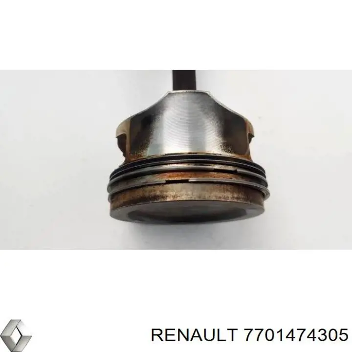 7701474305 Renault (RVI) pistón completo para 1 cilindro, std